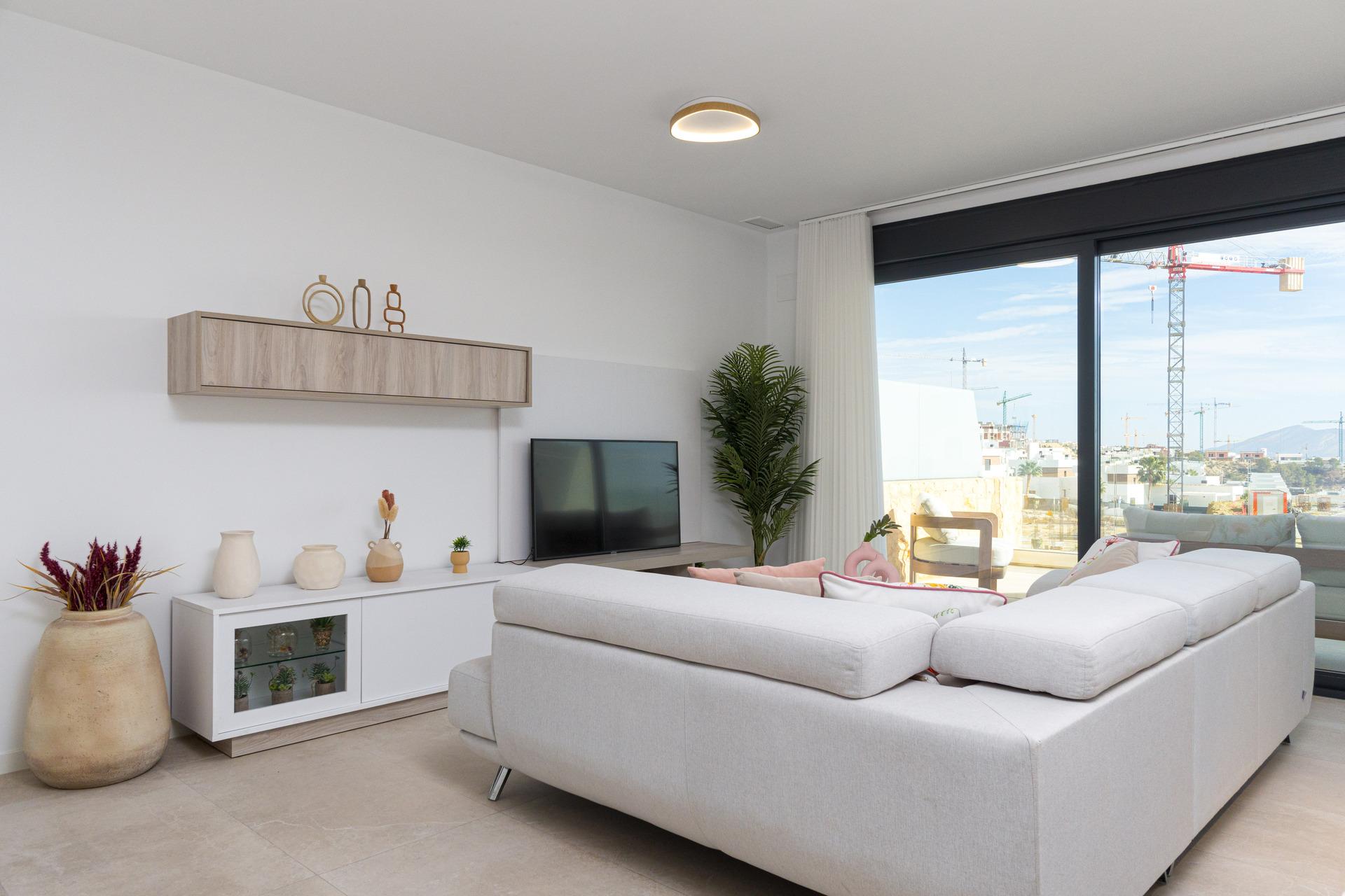 Communal gymnasium at new-build development, Camporrosso Village, Finestrat