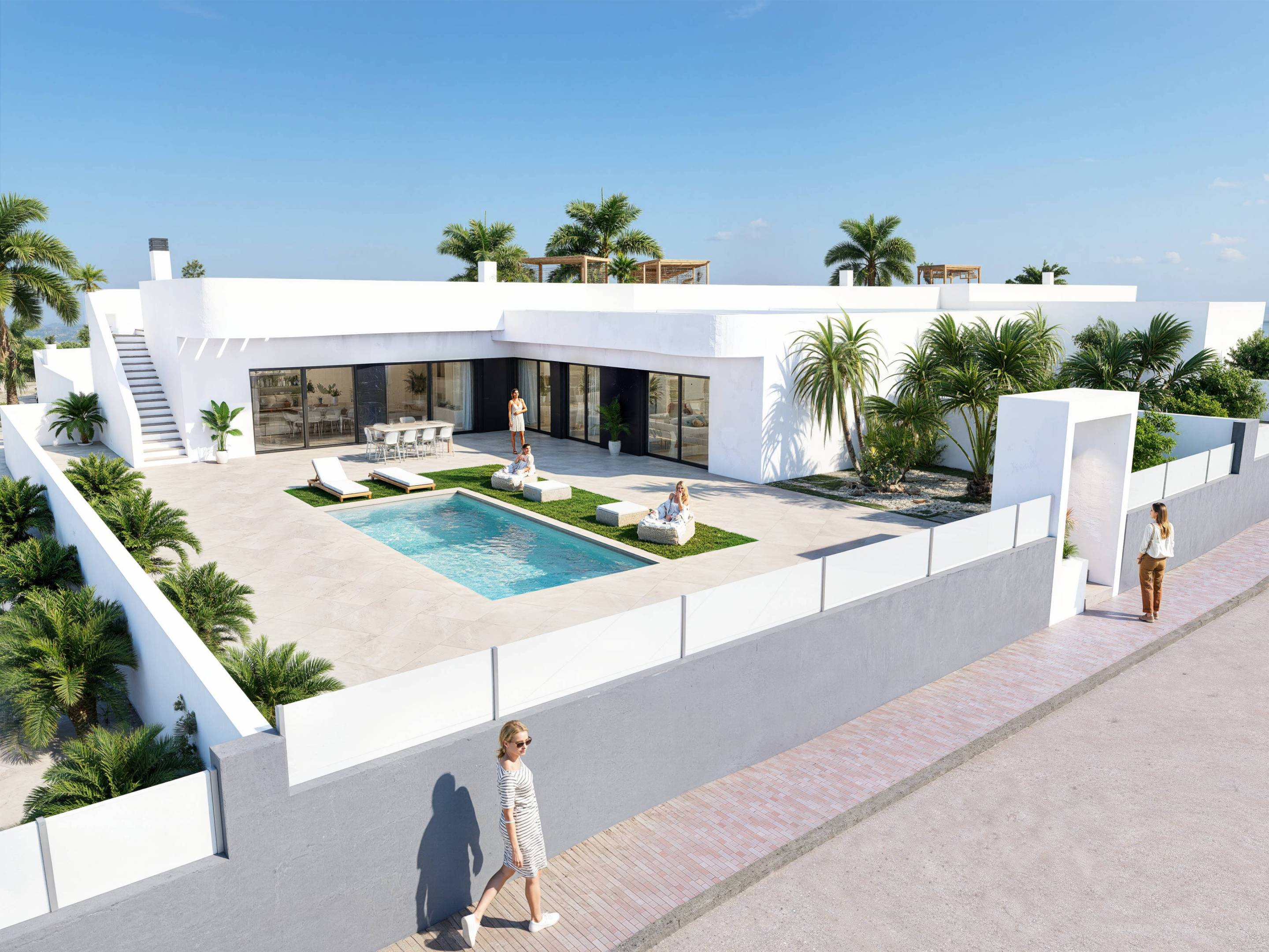 Bathroom in new-build villa, Algorfa, Alicante