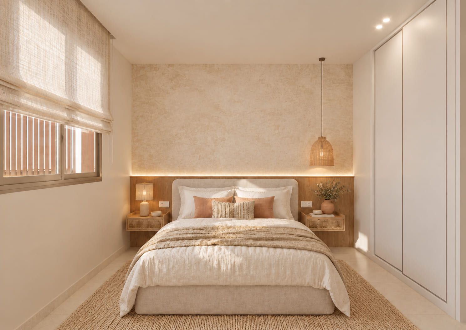 Hallway in 2-bedroom new-build apartment, Eroski, Santa Pola