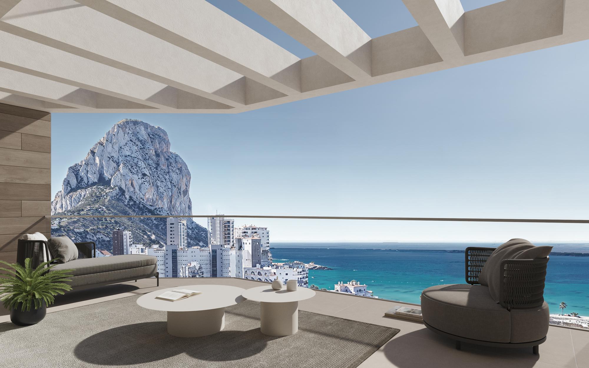 Second bedroom in new-build apartment, Playa Arenal-Bol, Calpe