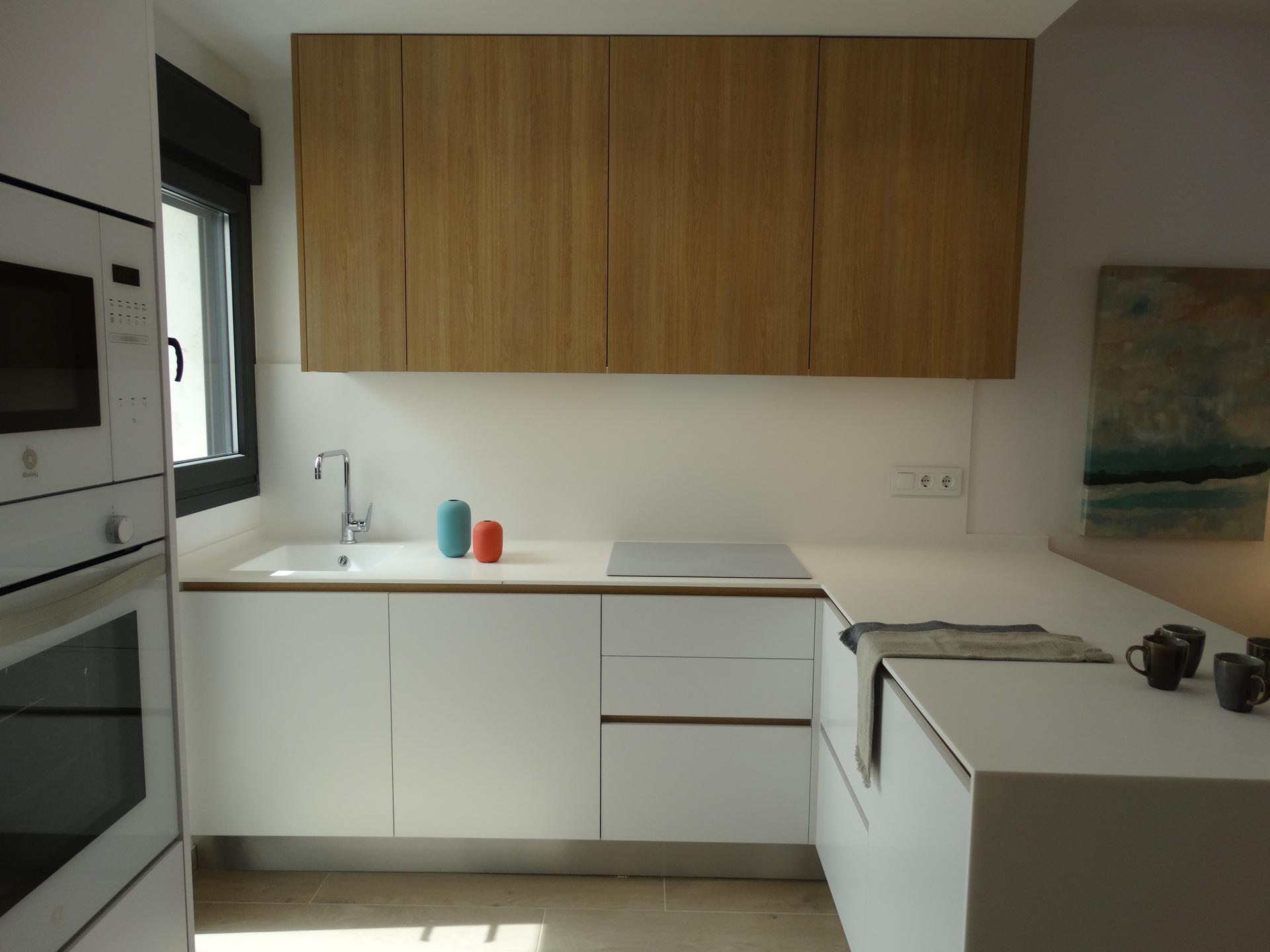 Kitchen detail in new-build bungalow, Las Higuericas, Pilar De La Horadada