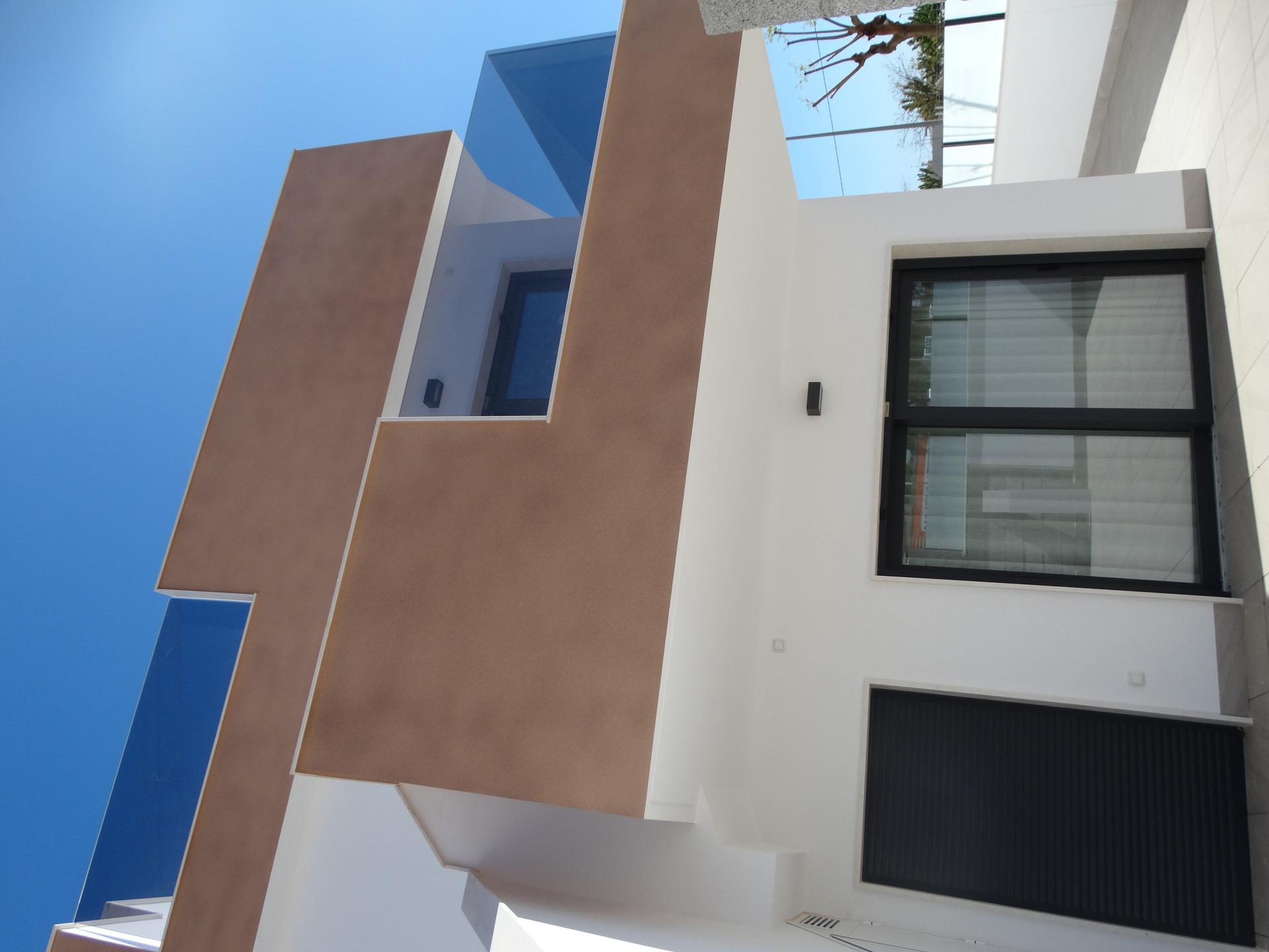 Bathroom with fitted units in new-build bungalow, Las Higuericas, Pilar De La Horadada