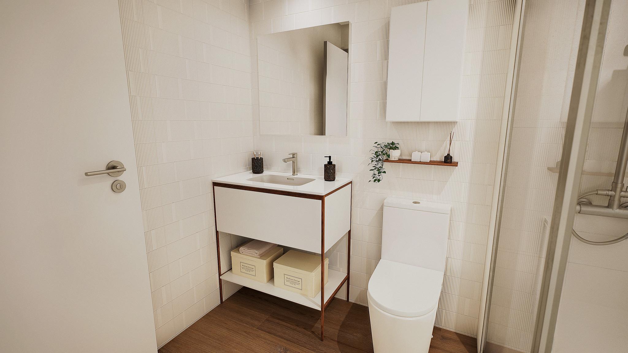 Lift interior in 5-storey new-build development, Campanillas, Málaga