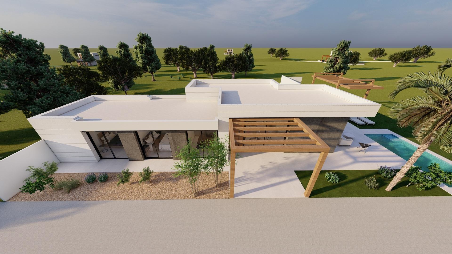 Dining area interior in 3-bedroom villa, Lo Romero Golf