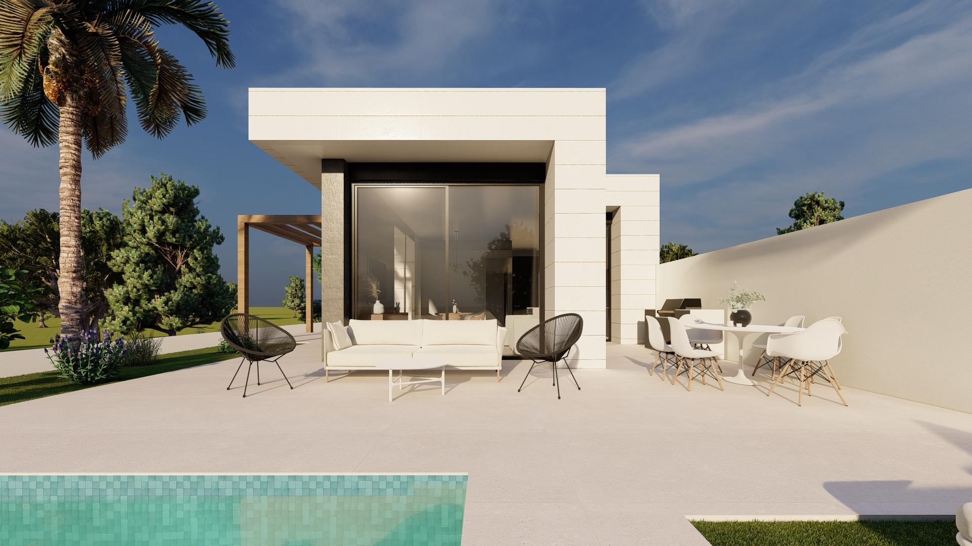 Plot boundary and surrounding development, Lo Romero Golf villa