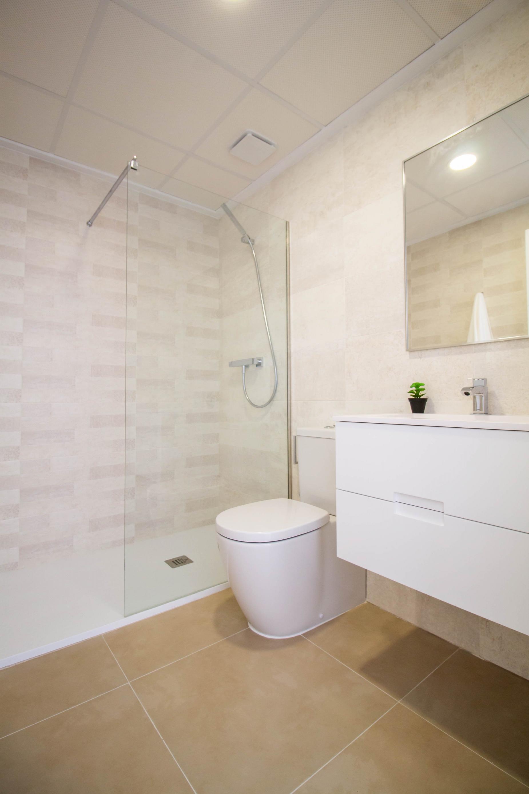 Bedroom with built-in storage, new-build bungalow, Desamparados, Orihuela
