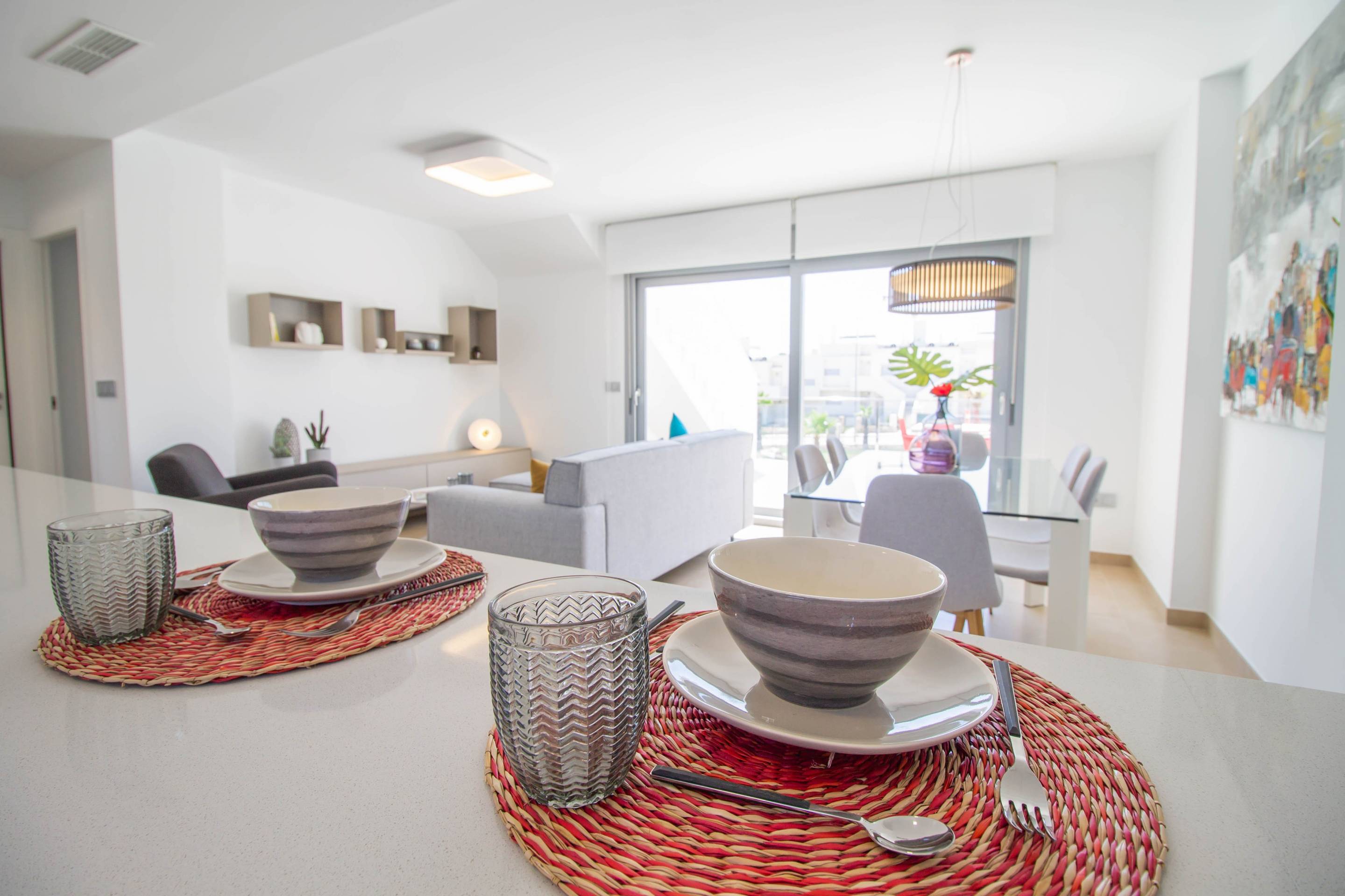 Elevated view of Vistabella development layout, Desamparados, Orihuela