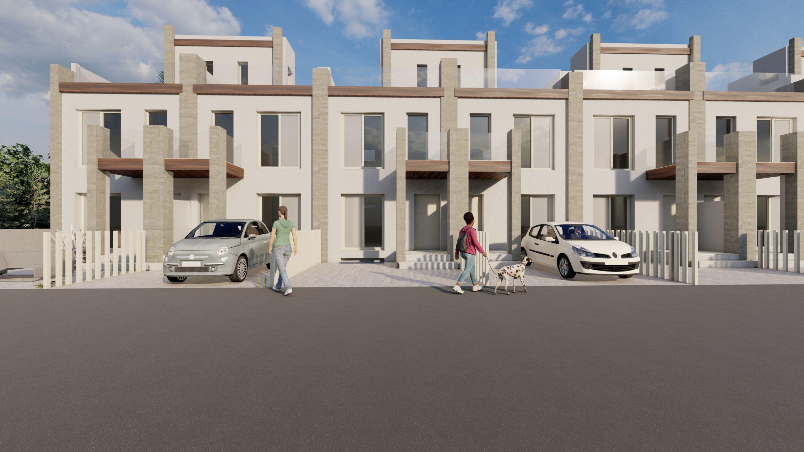 Living and dining space in ground-floor new-build townhouse, Monte y Mar Bajo