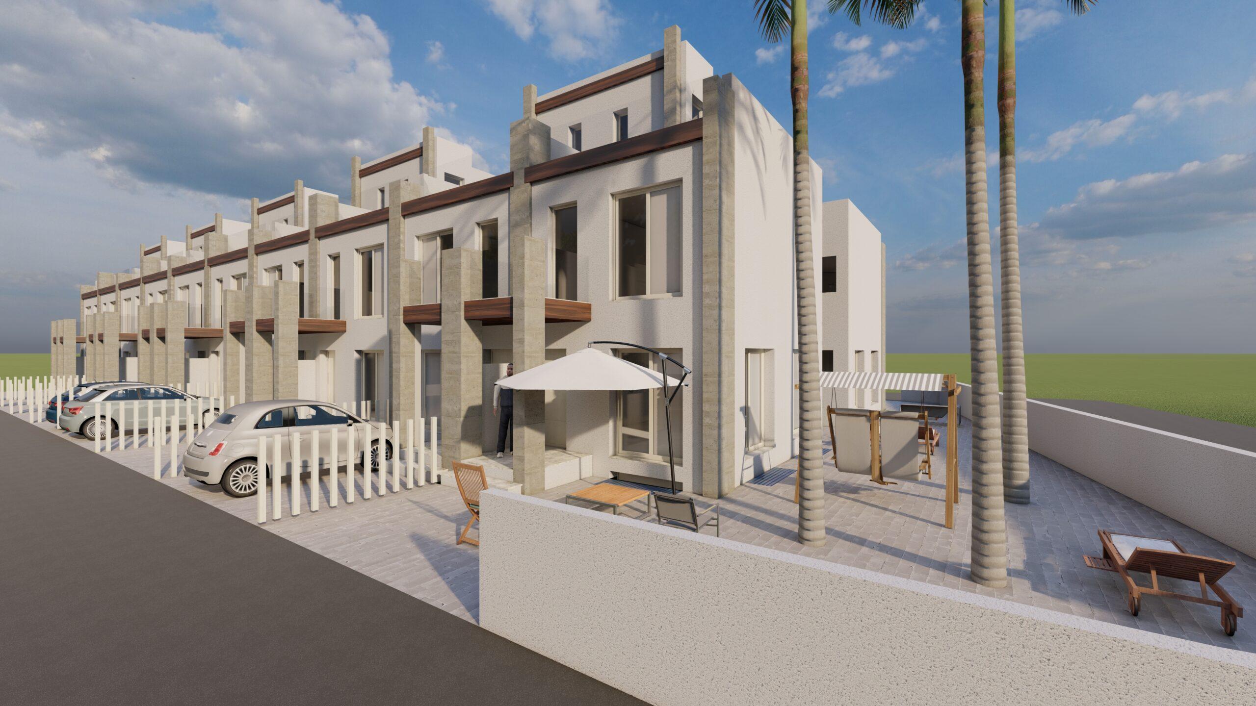 Fitted kitchen with integrated appliances in ground-floor townhouse, Monte y Mar Bajo, Gran Alacant