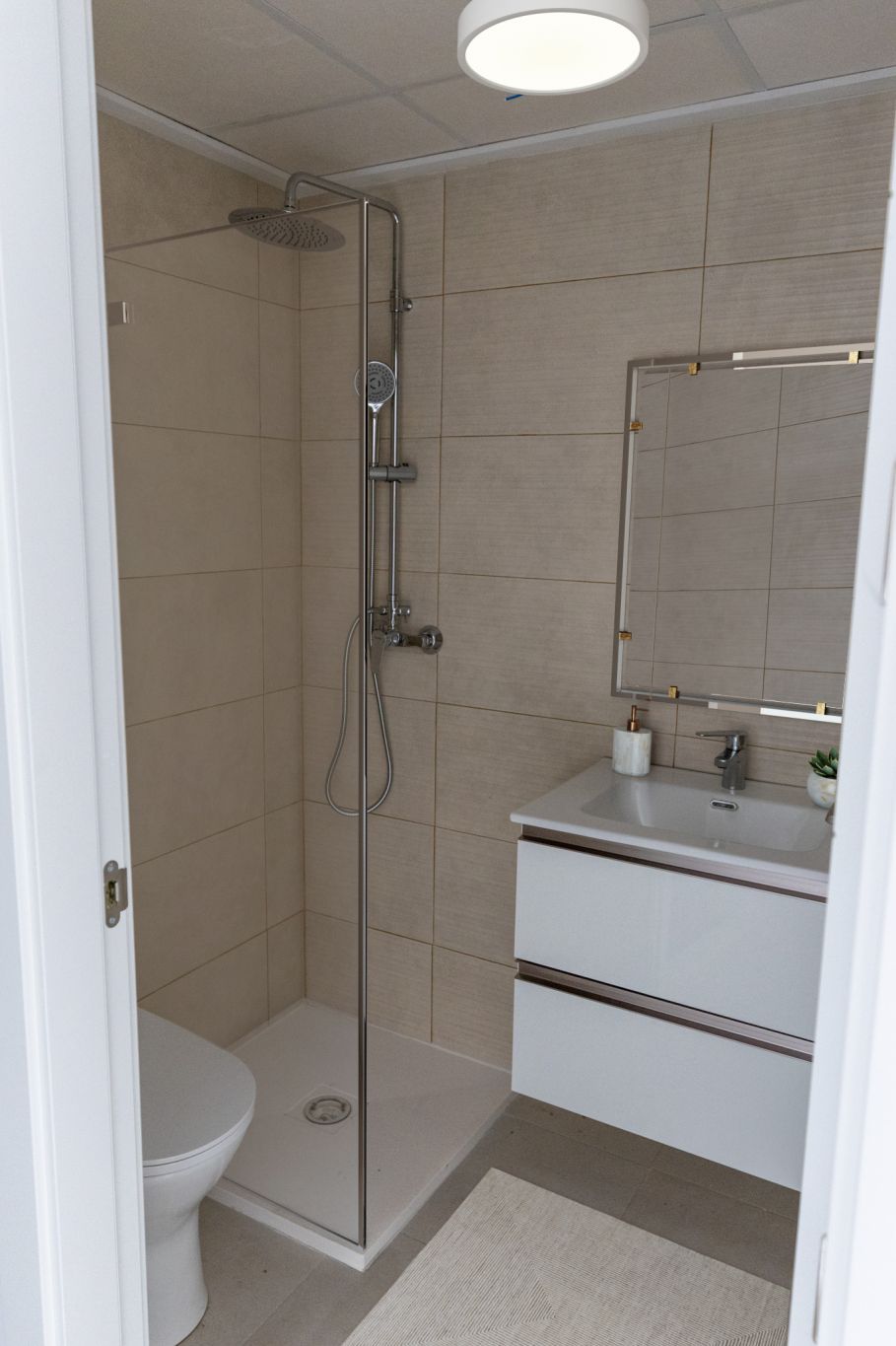 Second bathroom in 2-bedroom townhouse, Monte y Mar Bajo, Gran Alacant