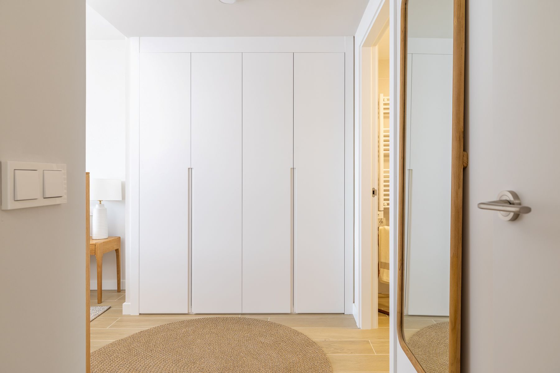 Laundry or utility room in new-build apartment, Playa Arenal-Bol