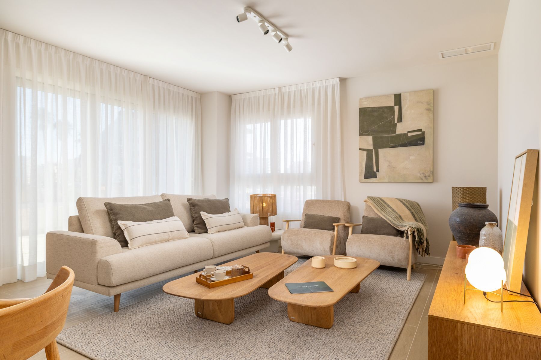 Main bedroom in 2-bedroom new-build apartment, Playa Arenal-Bol, Calpe