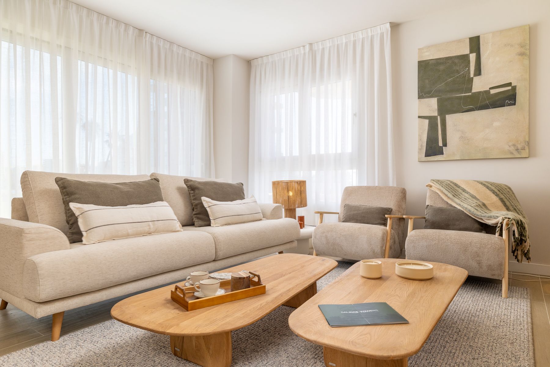 Second bedroom in 2-bedroom new-build apartment, Playa Arenal-Bol