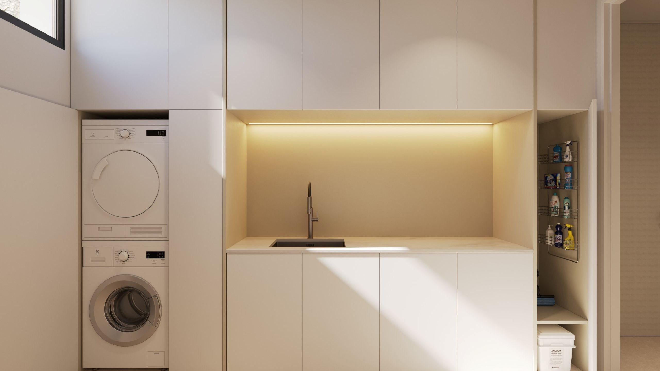 Kitchen with fitted units in new-build villa, Finestrat Hills