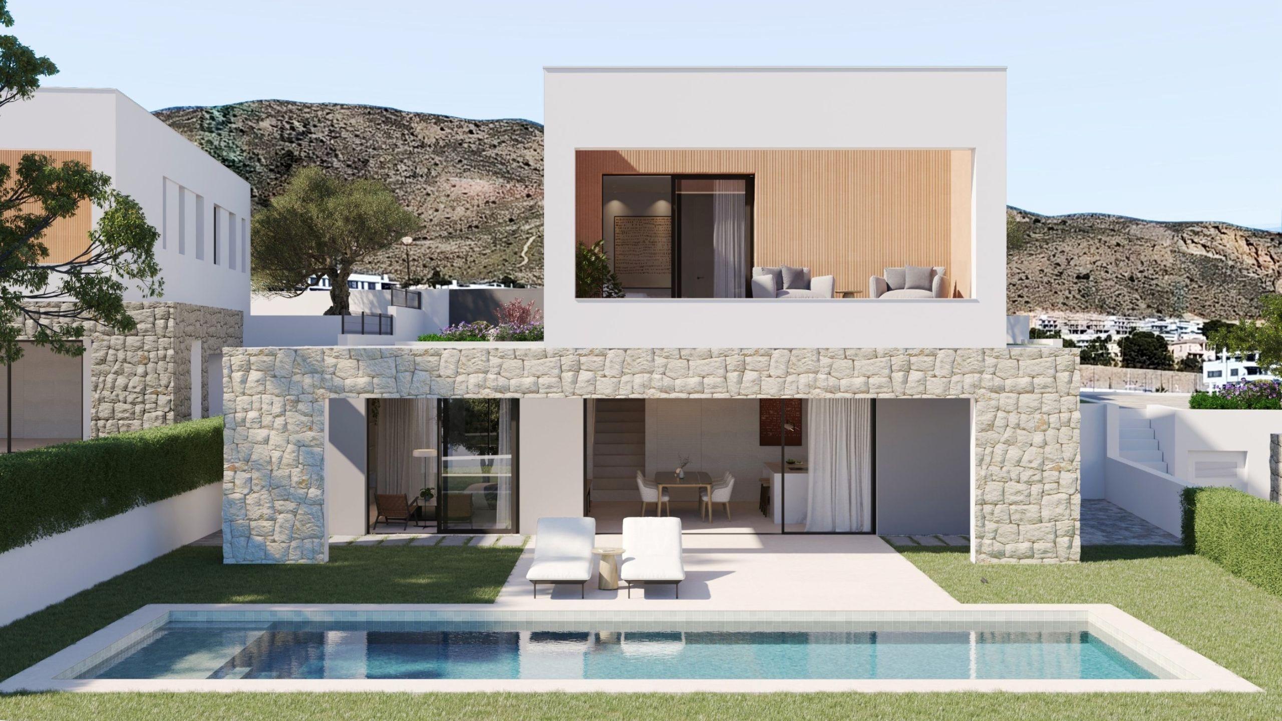 Second bedroom in 4-bedroom new-build villa, Finestrat Hills