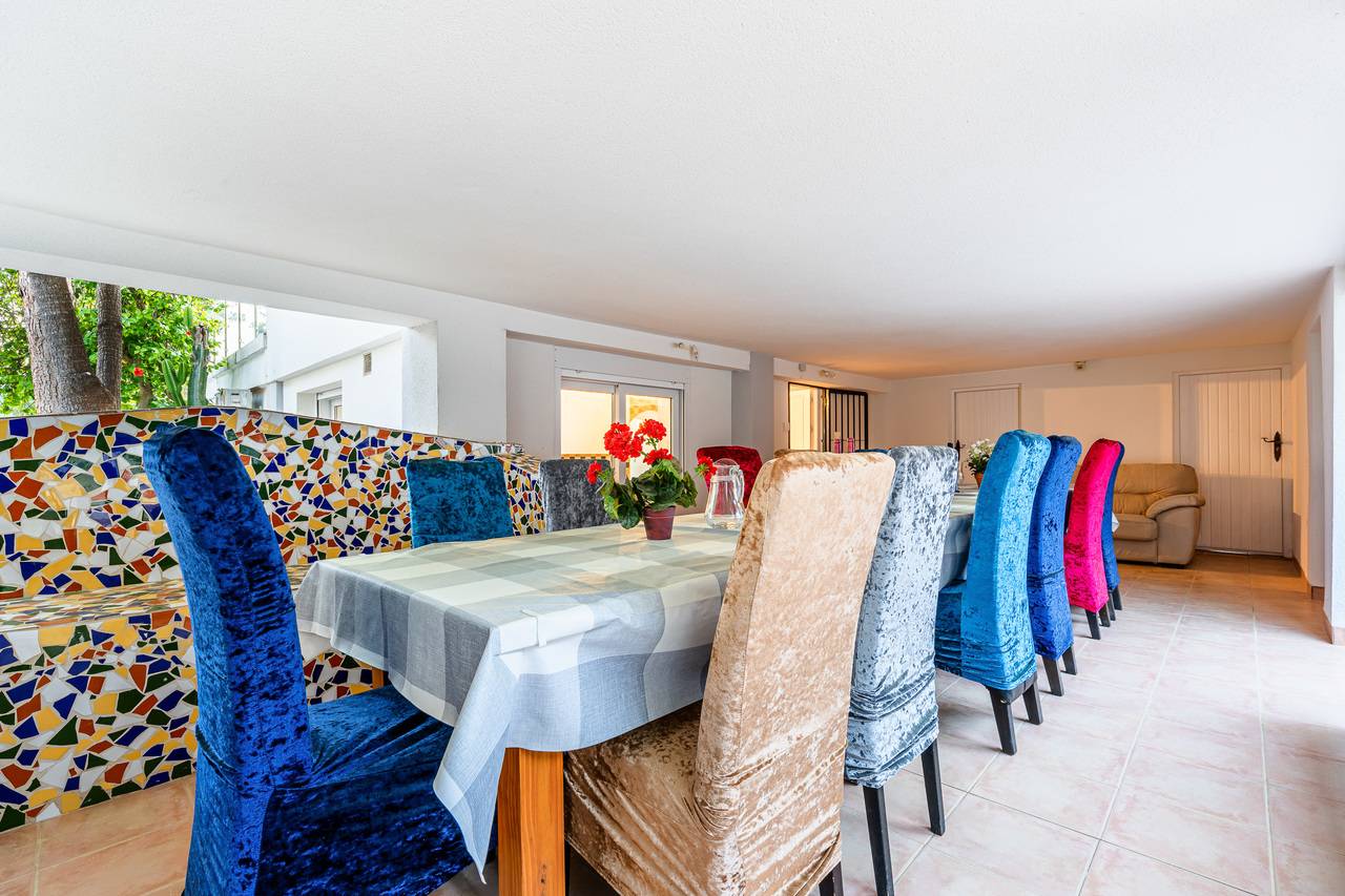 Second street-level view of villa in Campoamor, Orihuela Costa