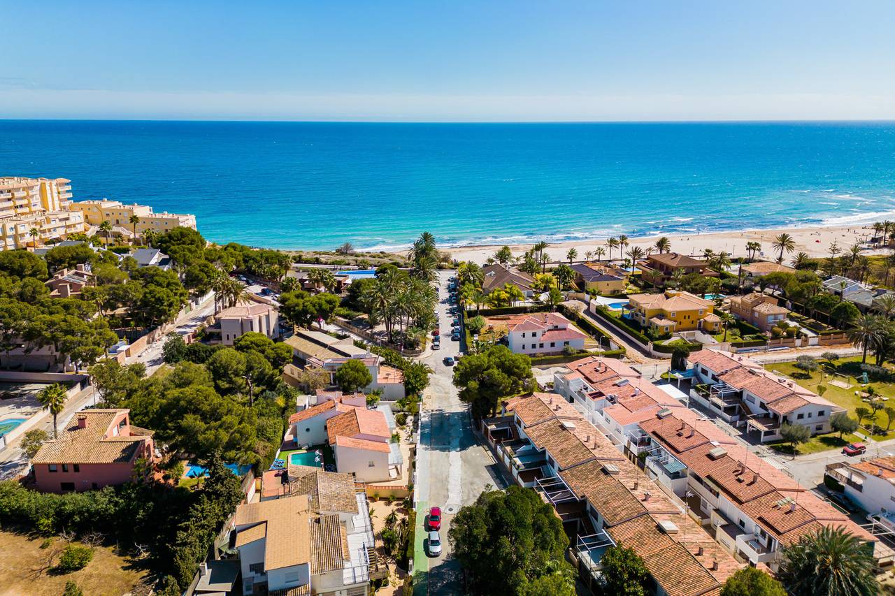 Third stairwell view in 7-bedroom villa, Campoamor, Orihuela Costa