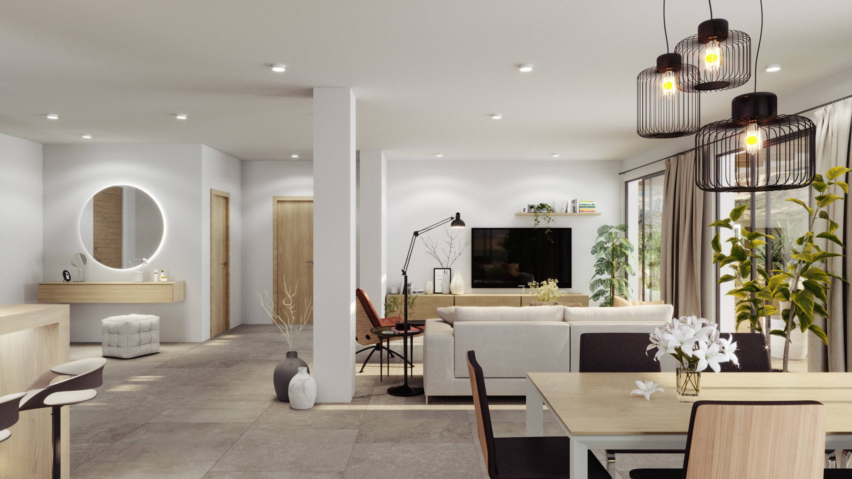 Rooftop solarium with open-sky views, 4-bedroom villa, Ciudad Quesada