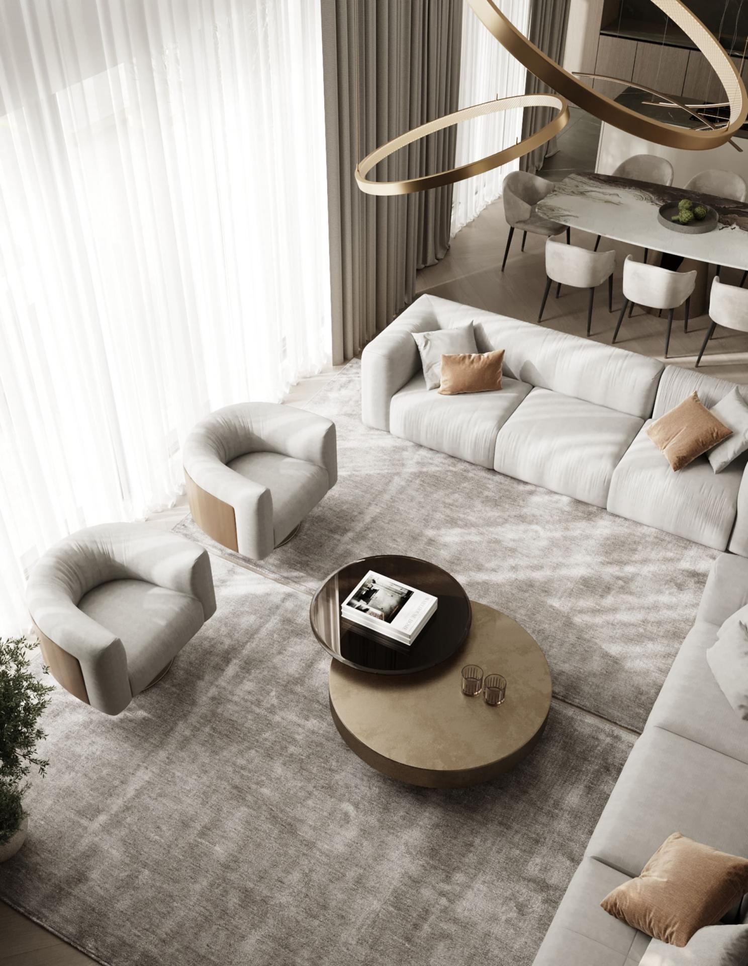 Sixth bedroom interior in new-build villa, Cascada de Camojan, Marbella