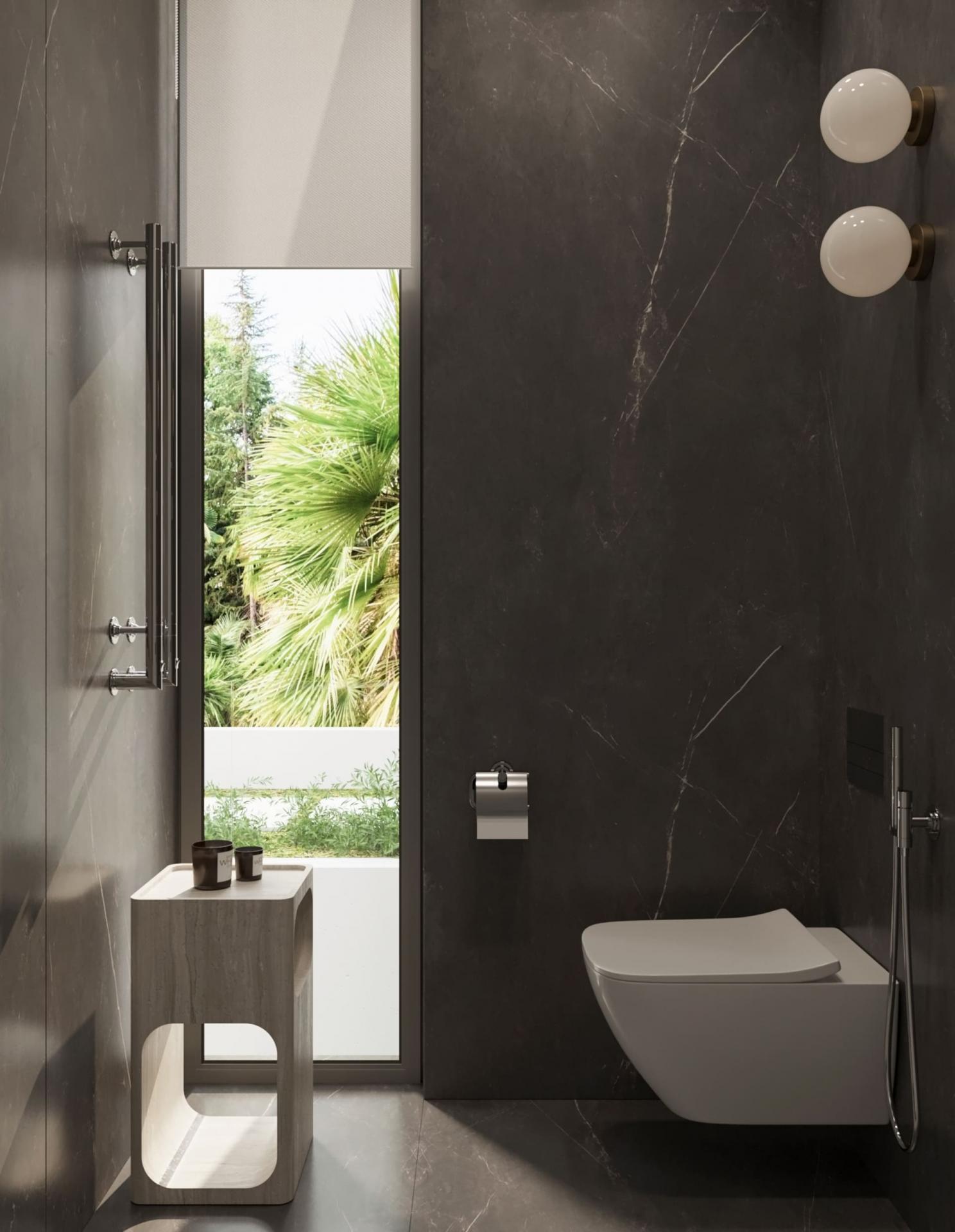 Feature wall or interior architectural detail in 6-bedroom villa, Cascada de Camojan