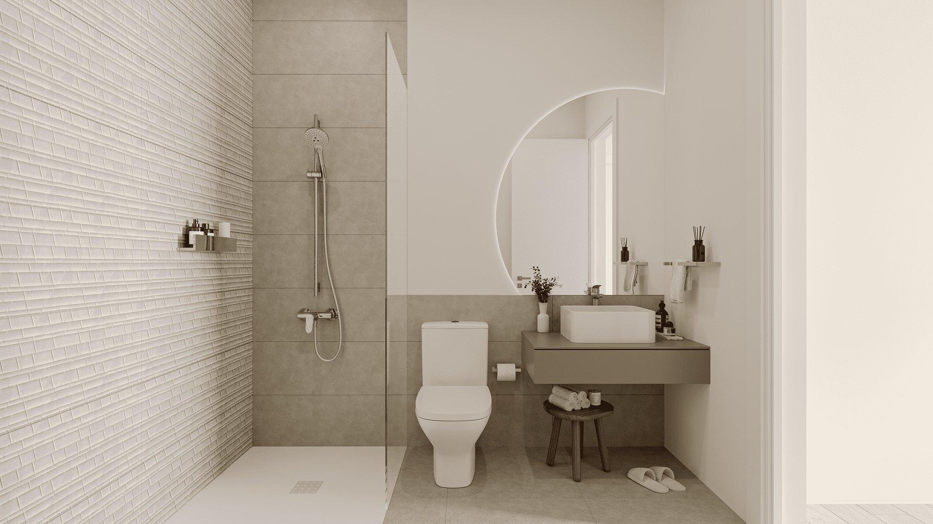 Double bedroom in 3-bedroom new-build apartment, Hipódromo-Cerrado del Águila