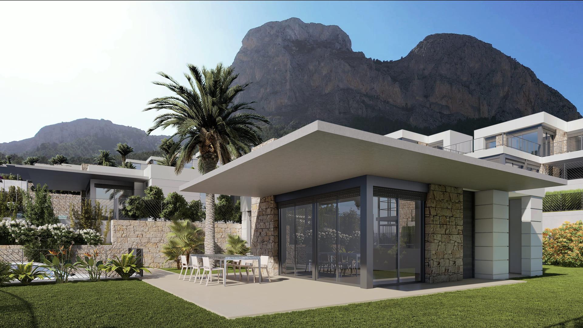 Second bedroom in new-build villa, Pla de Cantal, Polop