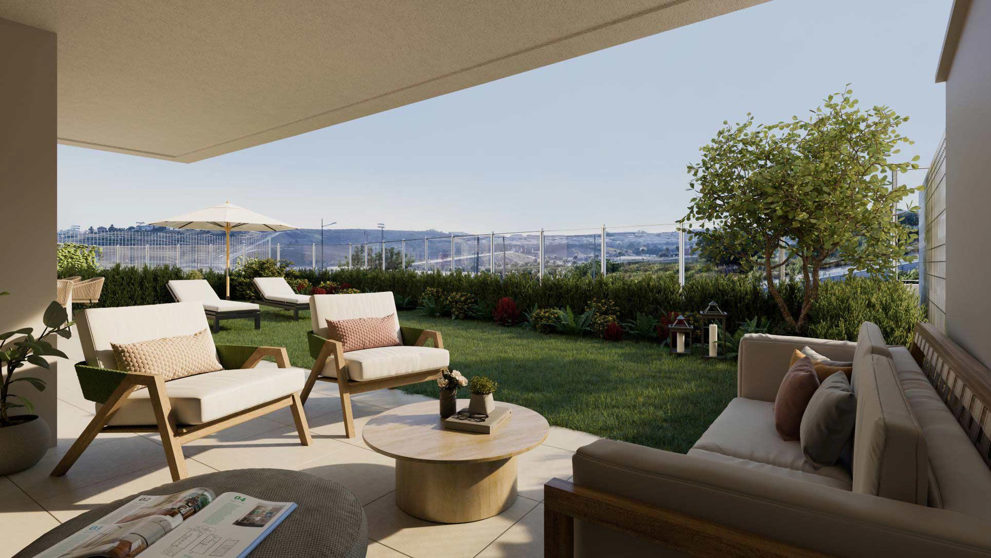 Underground parking space in new-build development, Parque Central, Estepona