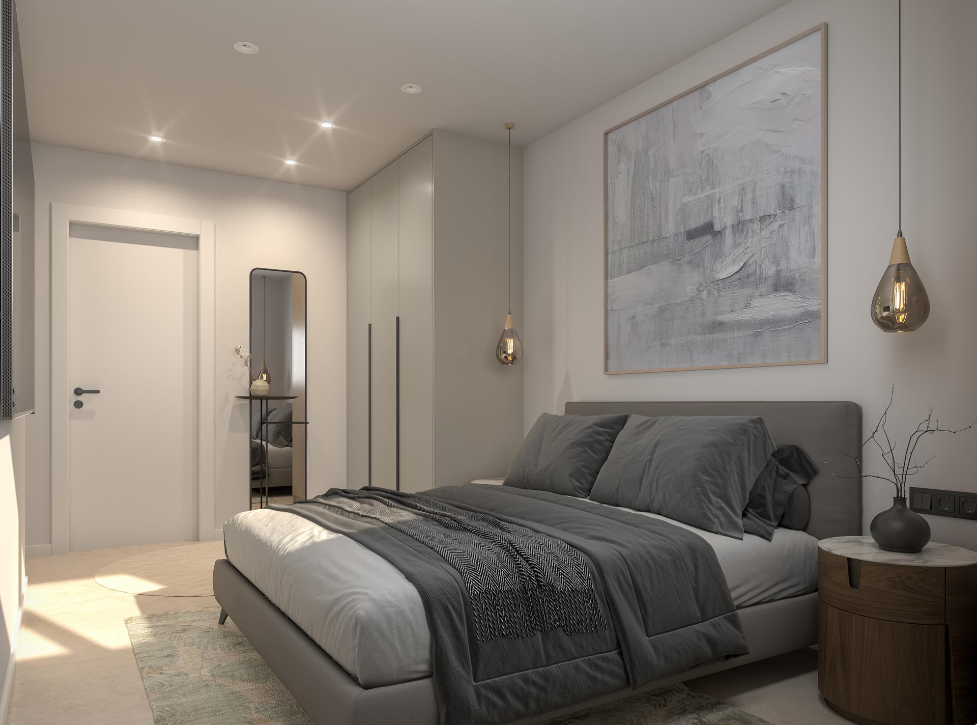 Ground-floor outdoor access area at new-build development in Catral