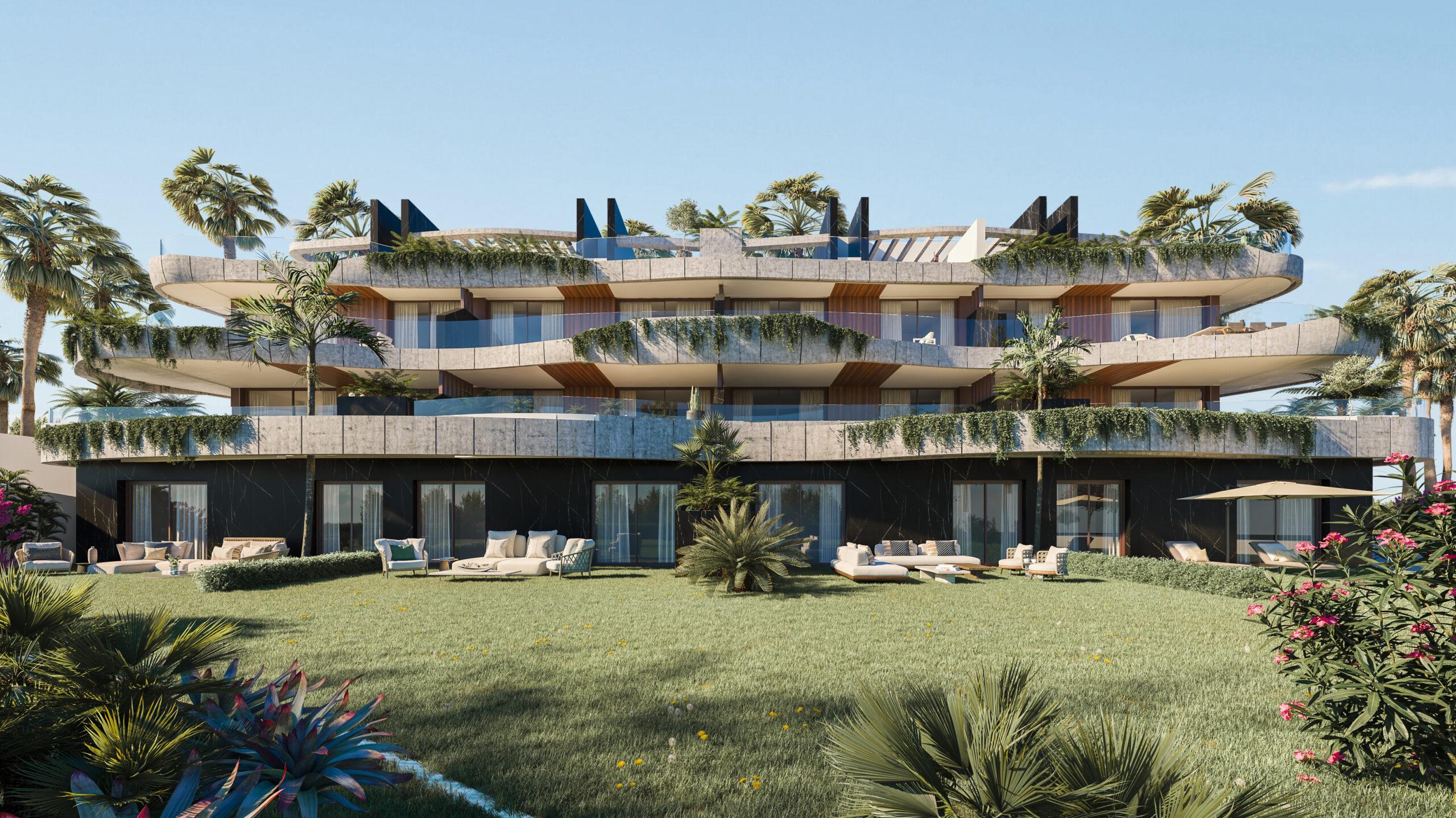 Penthouse solarium terrace in same Elviria development, Marbella