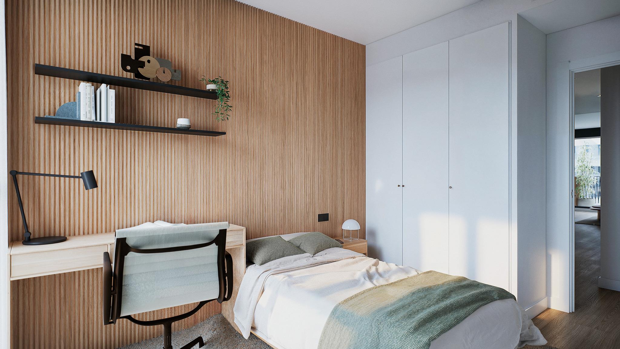 Storage room included with apartment, Campanillas development