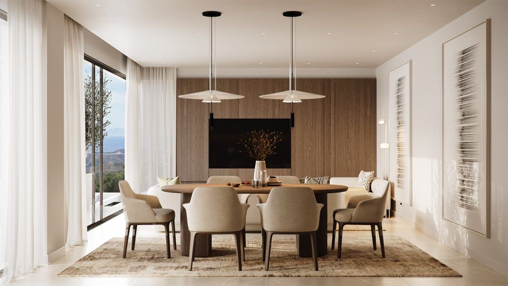Outdoor terrace with sea views, 3-bedroom new-build apartment, El Higuerón, Mijas