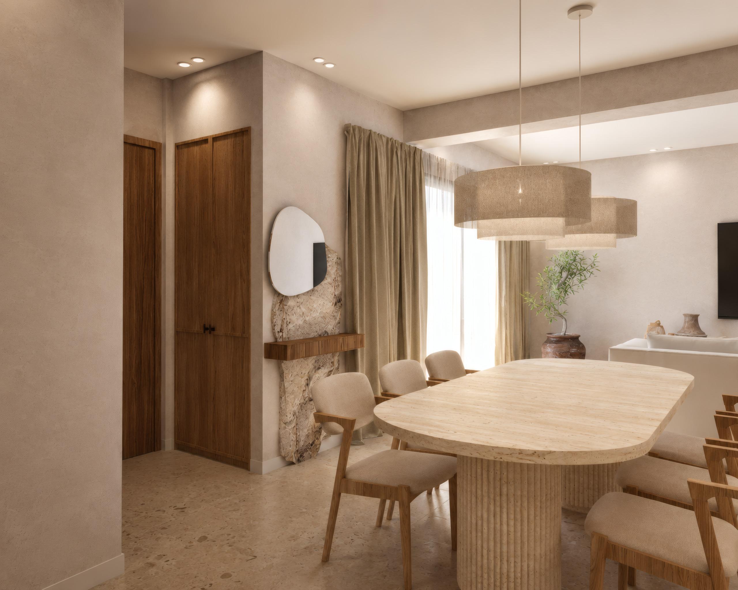 Kitchen worktops and cabinetry in new-build villa, Vistabella