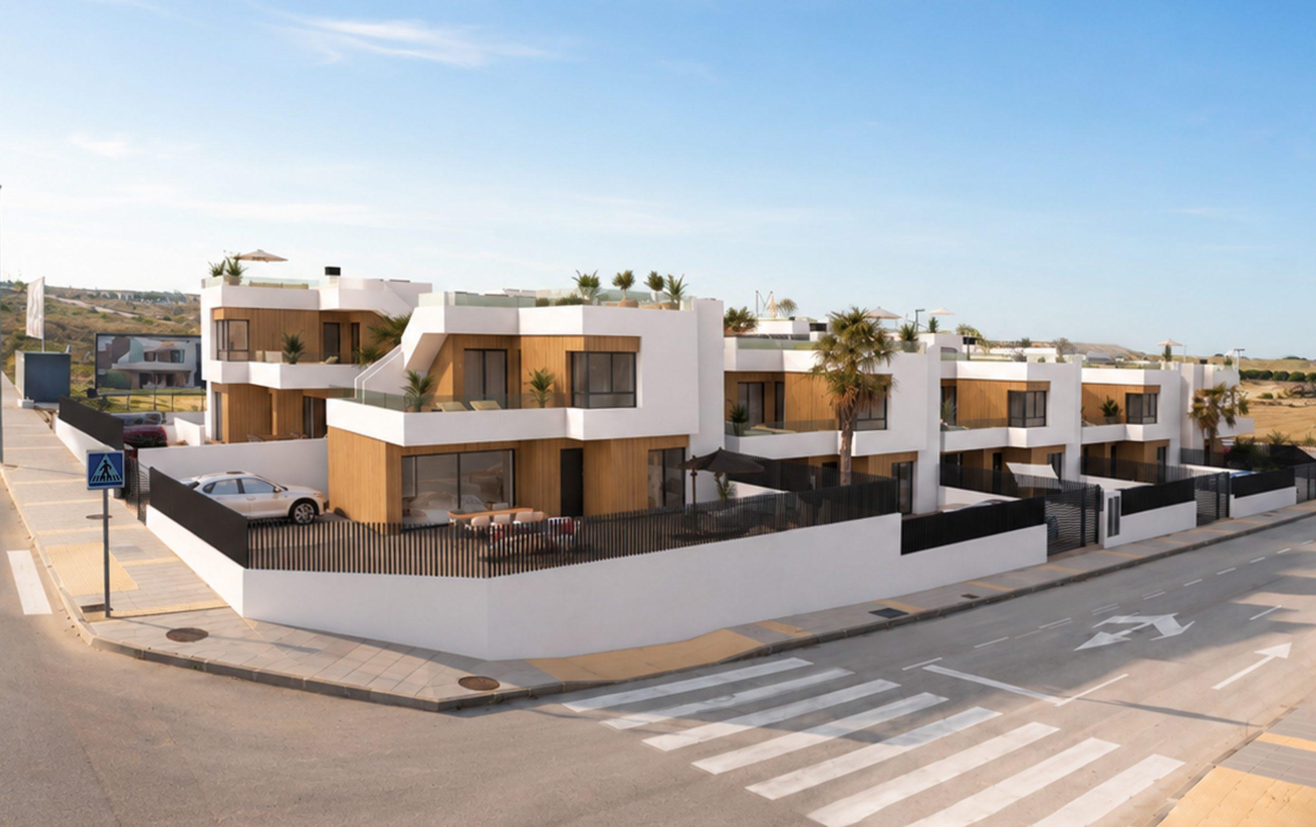 Landscape surrounding new-build villa, Desamparados, Orihuela
