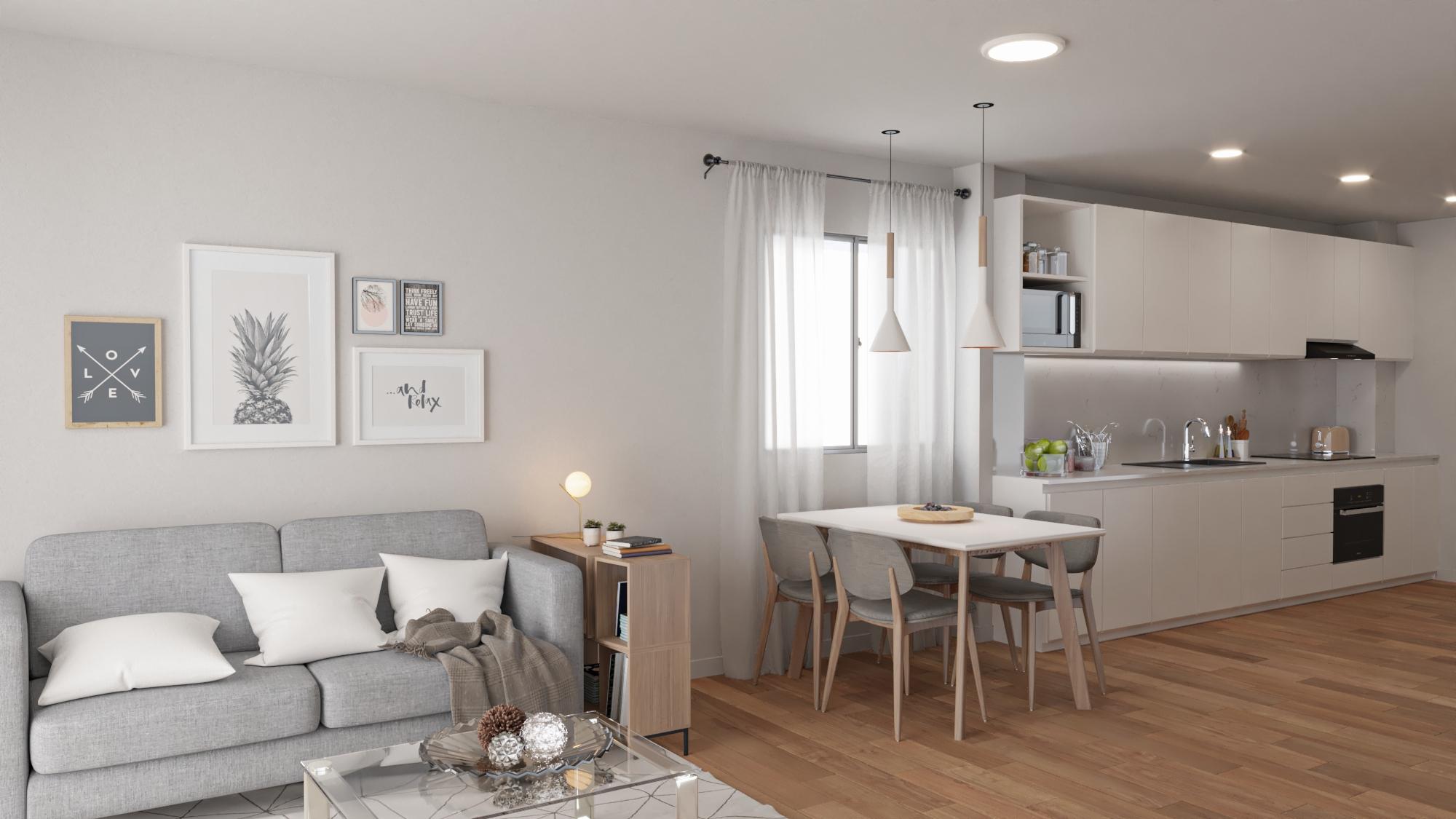 Second bedroom in new-build penthouse, Torrenueva, Mijas