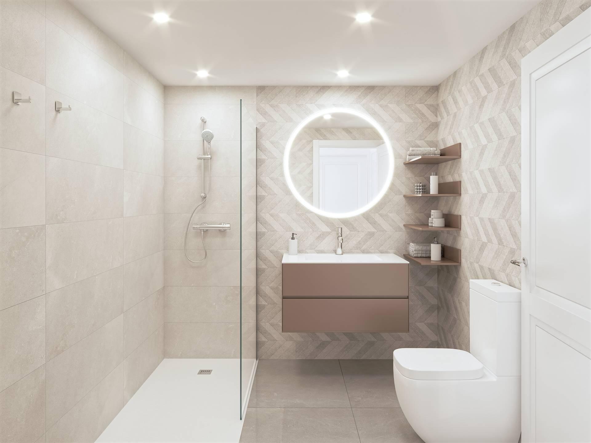 Communal outdoor space, Las Flores residential development, Mijas