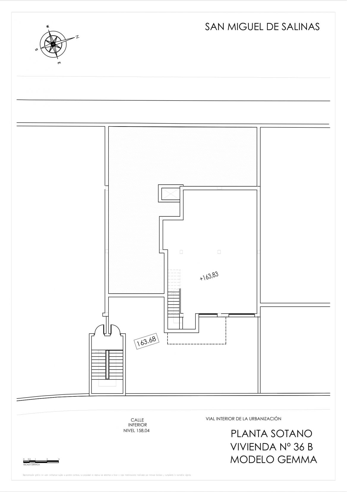 Overall development layout plan, Ciudad de las Comunicaciones, San Miguel de Salinas