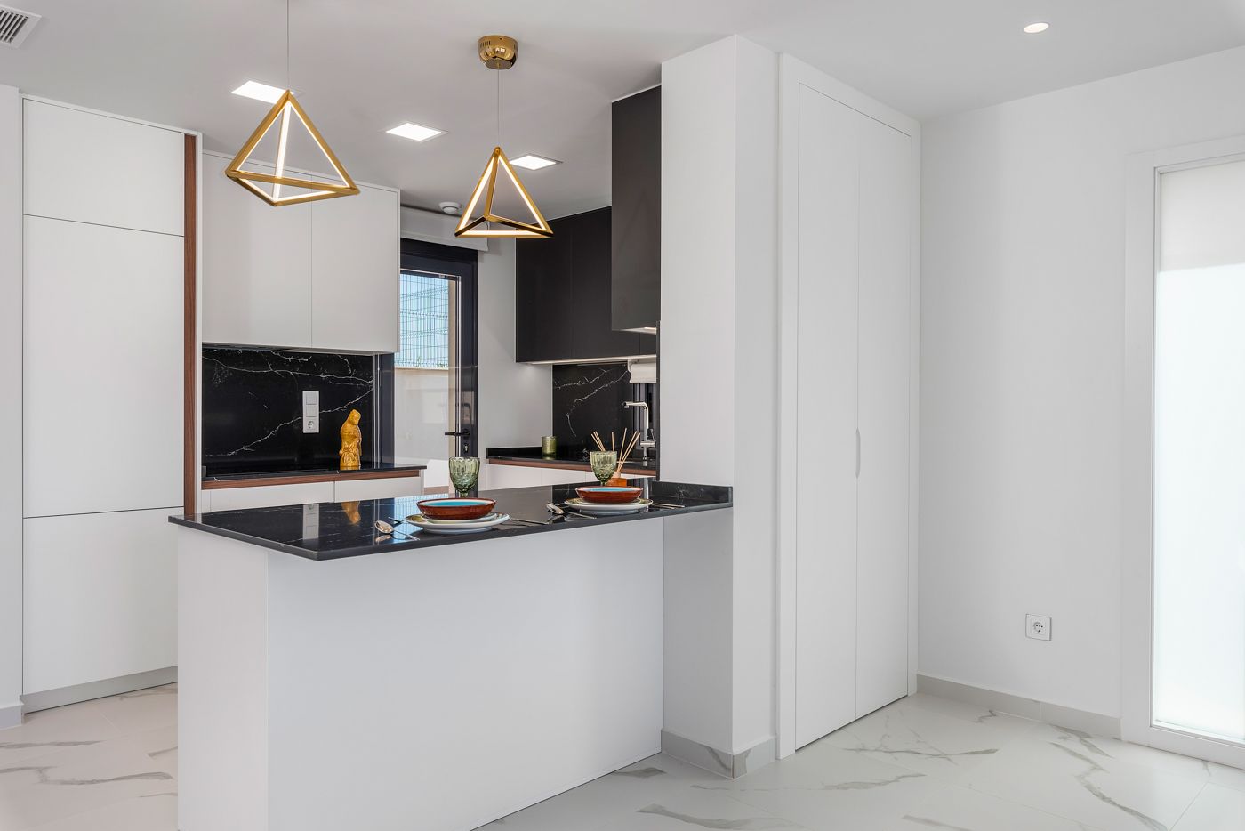 Second furnished bathroom in ground-floor new-build bungalow, Ciudad de las Comunicaciones