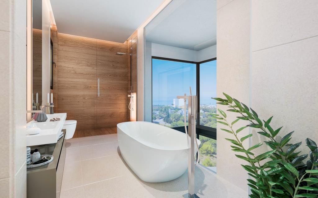 Street-facing exterior with two parking spaces, new-build villa, Bello Horizonte