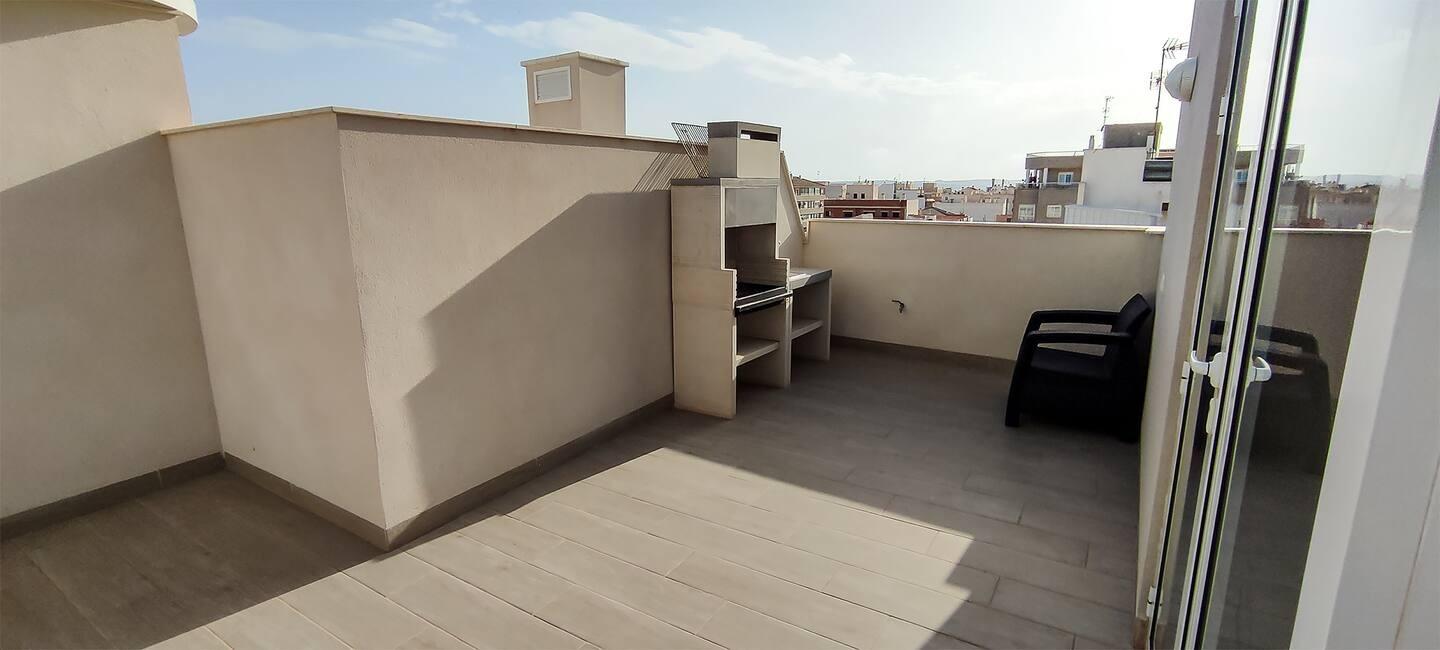 Entrance door of apartment on second floor, Centro, Torrevieja