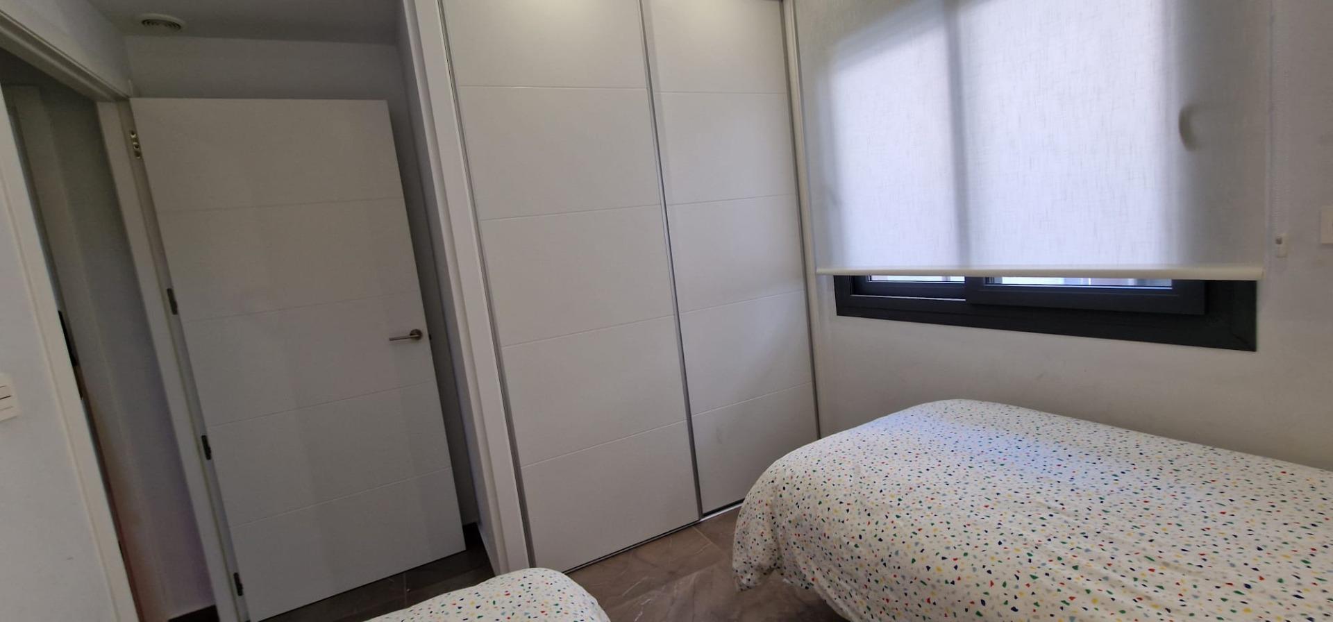 Storage cupboard interior, apartment in Centro, Torrevieja