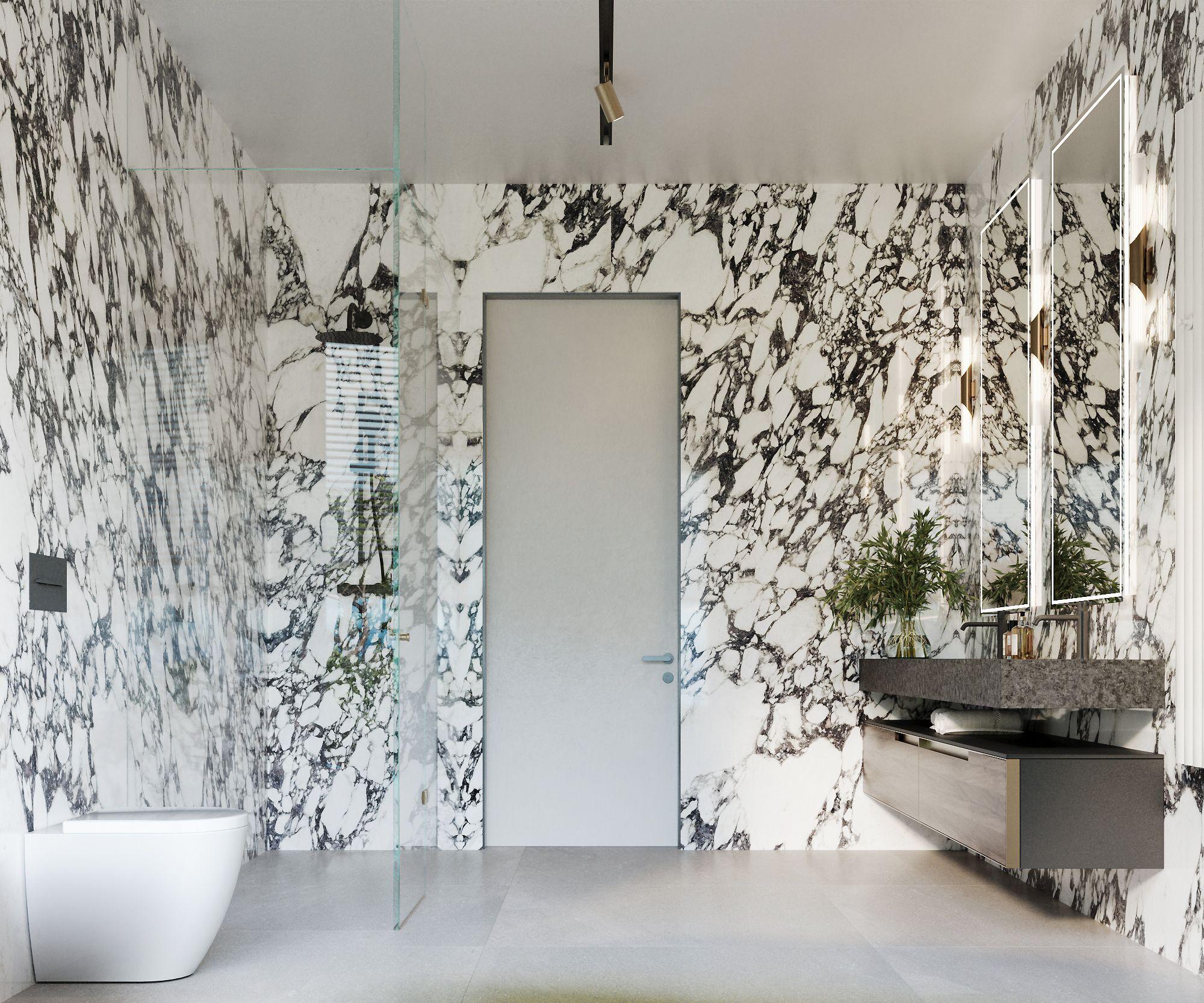 Third bedroom interior in new-build villa, Finestrat Hills