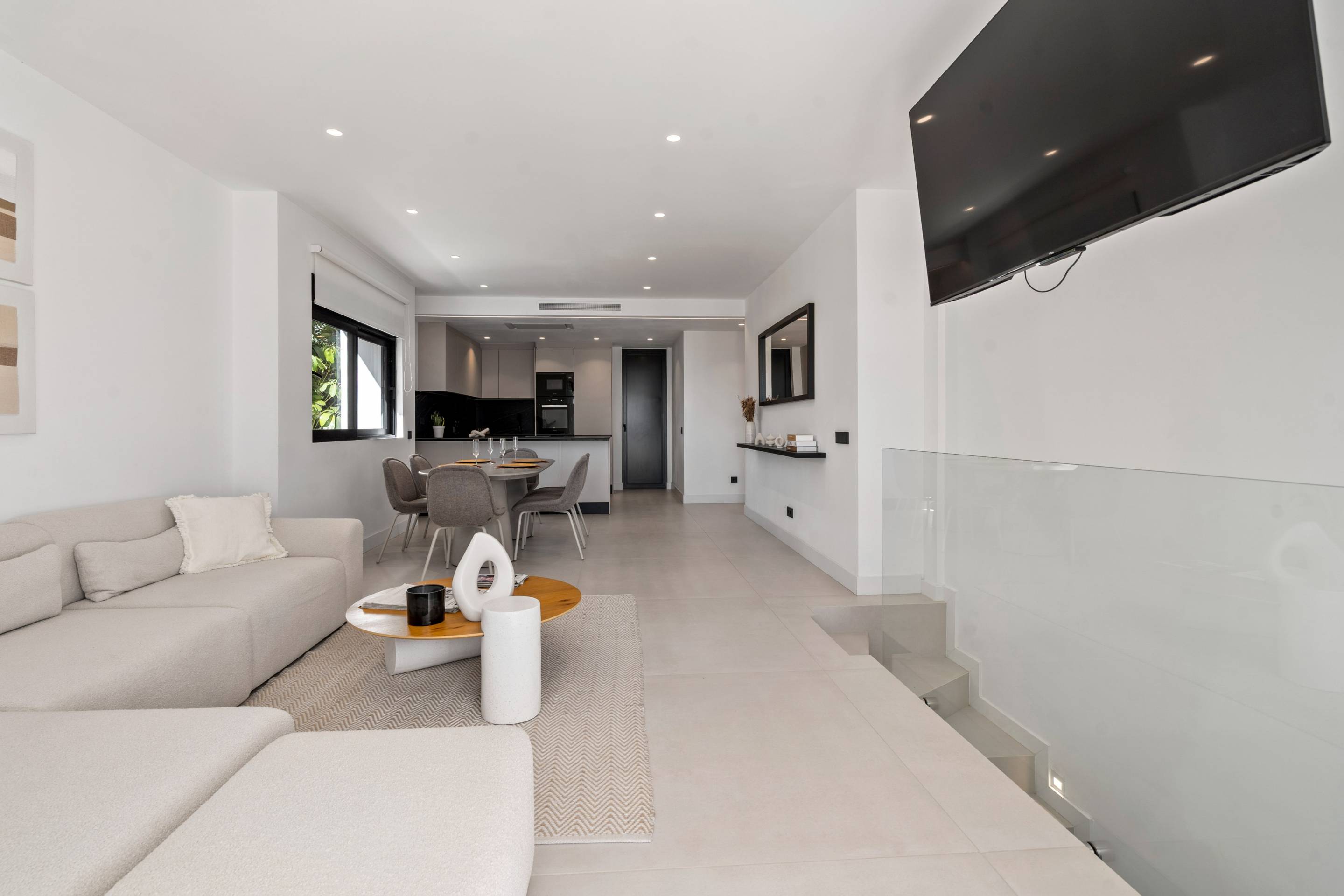 Lift lobby in new-build complex, Paraiso-Barronal, Estepona