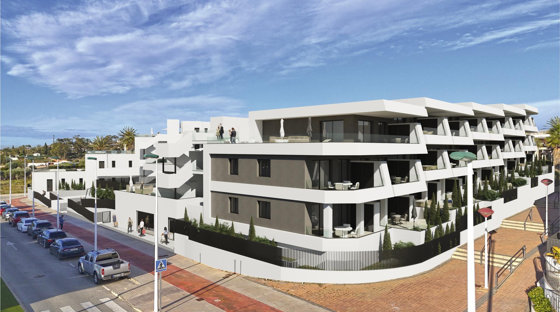 Second bathroom in 2-bedroom new-build apartment, El Pinet, La Marina