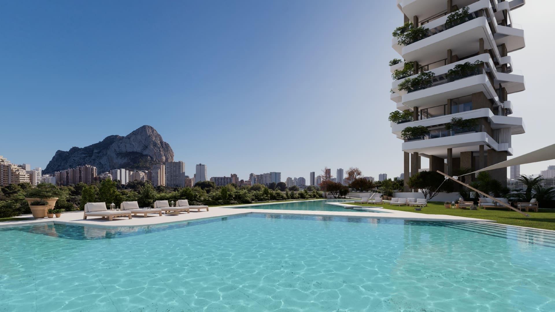Second bedroom in 3-bedroom new-build apartment, Playa de Fossa-Levante, Calpe