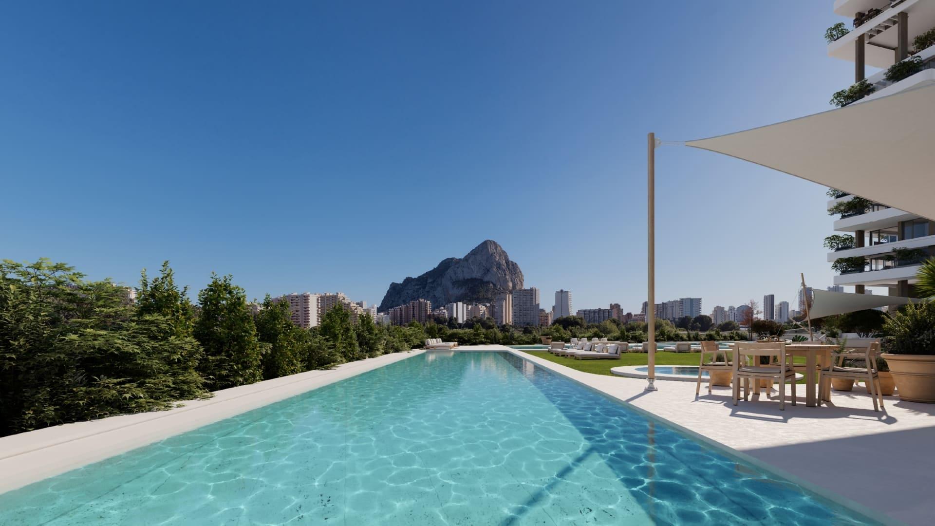 Second bathroom in 2-bedroom new-build apartment, Playa de Fossa-Levante, Calpe