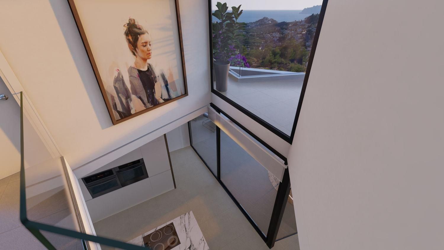 Second bedroom in new-build villa on 344m² plot, Alcassar, Benitachell