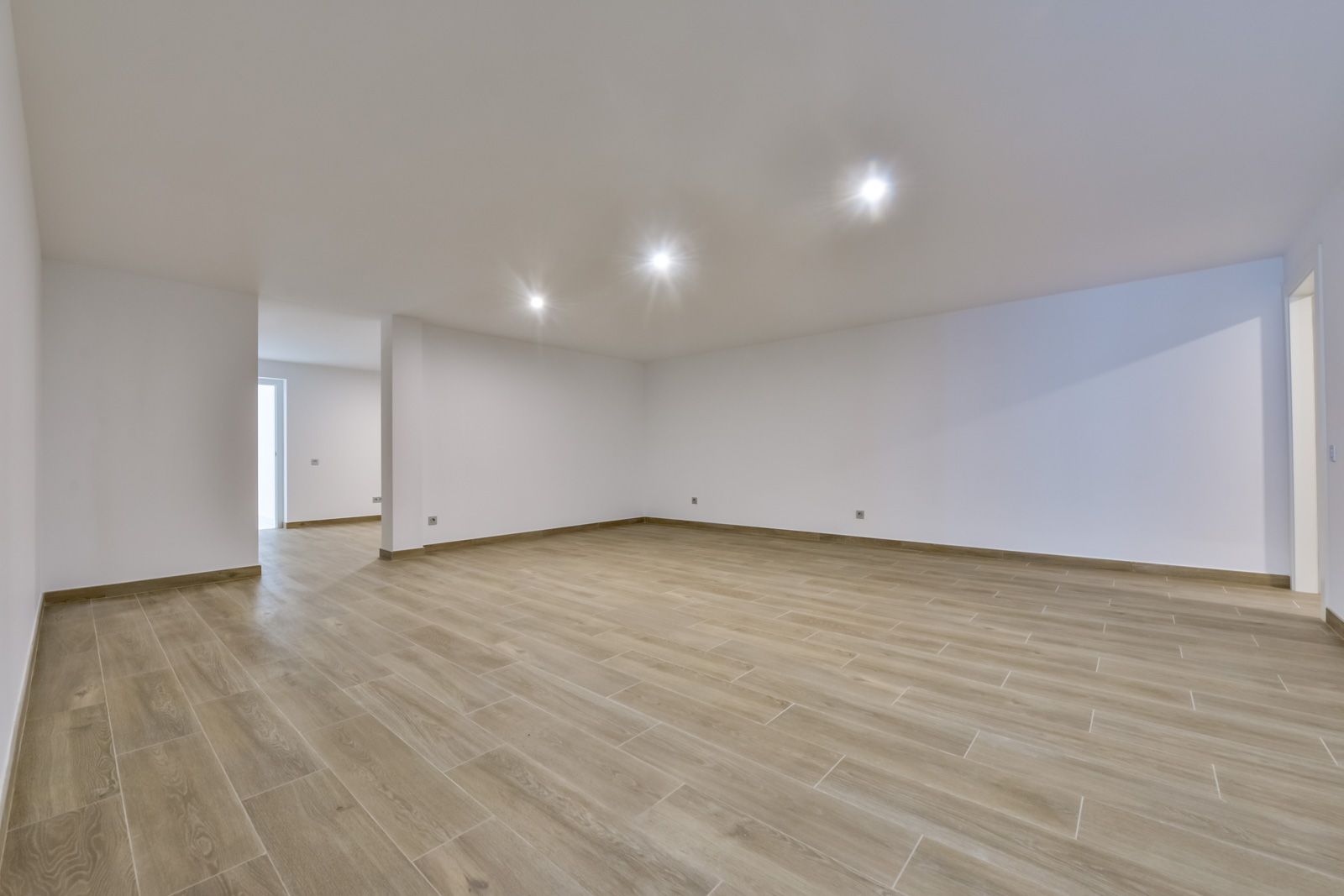 Garage interior of new-build villa, Golf Bahía, Finestrat