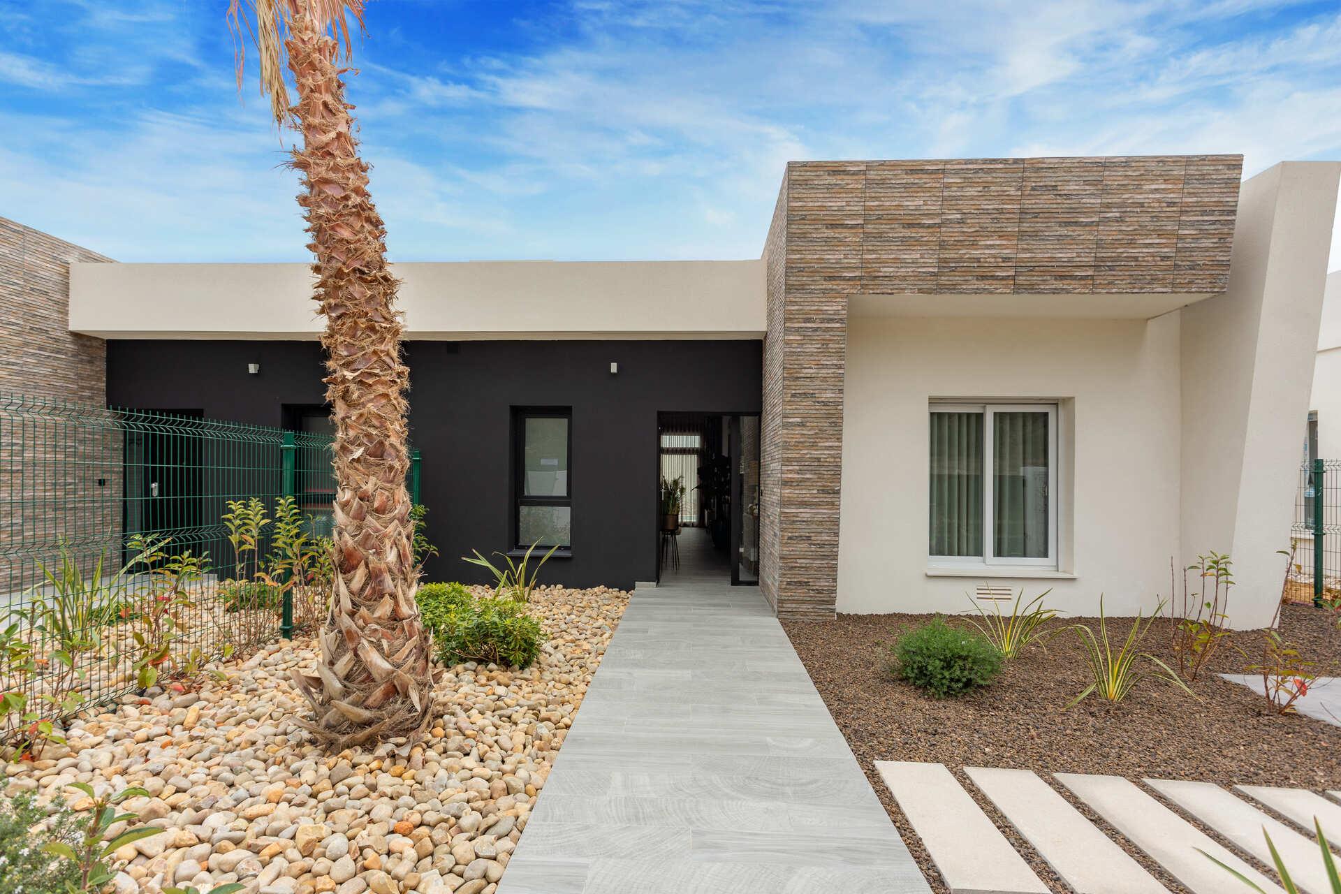 Communal pool access path within La Finca Golf development, Algorfa