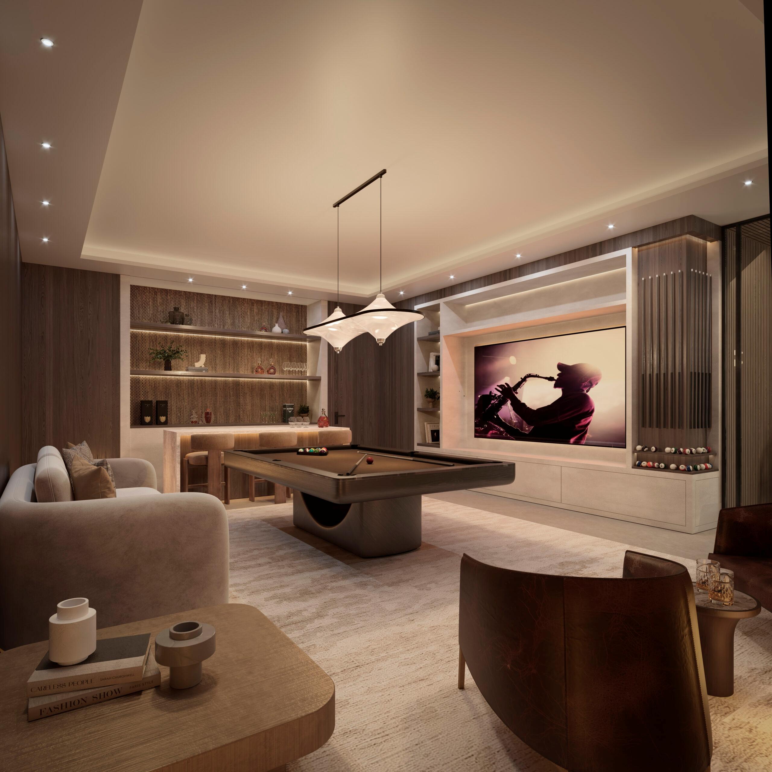 Interior hallway at ground level in new-build villa, San Pedro de Alcántara