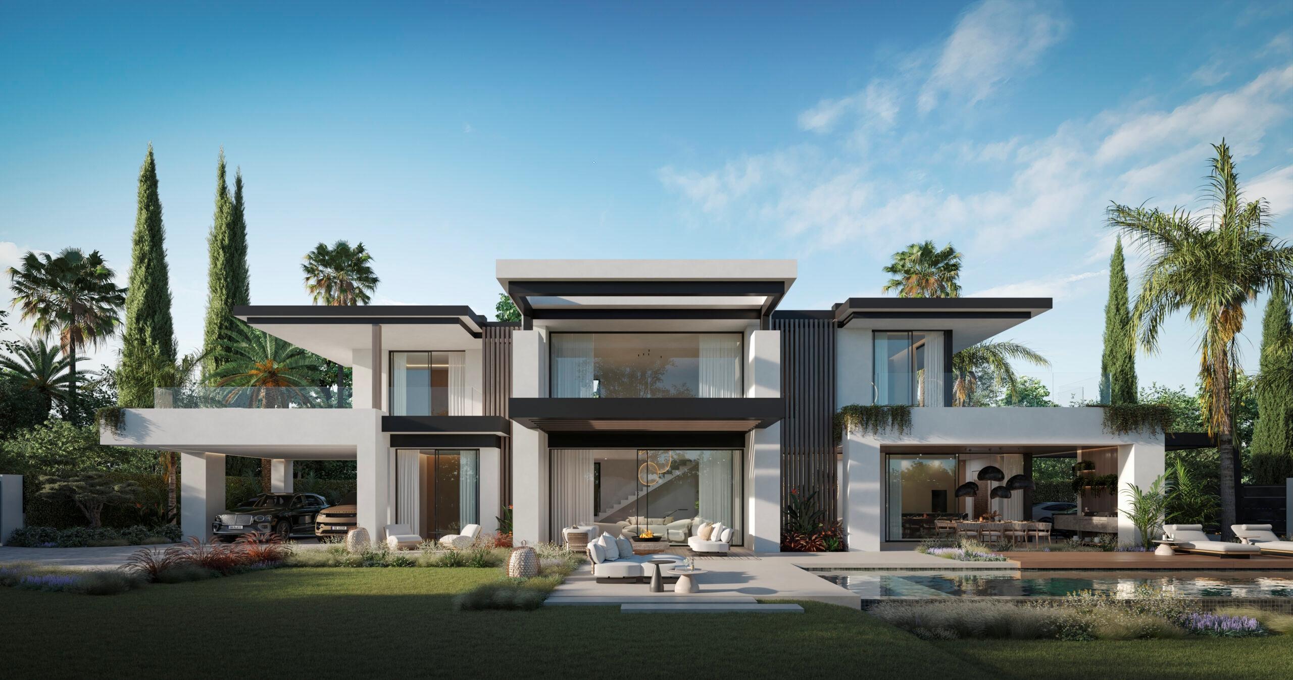 Kitchen worktops and integrated appliances detail, new-build villa, San Pedro de Alcántara